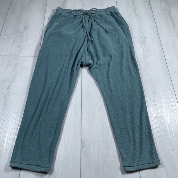 Free People Intimately Small Blue Sonny Harlem Sweatpants Jogger Casual - Picture 1 of 10